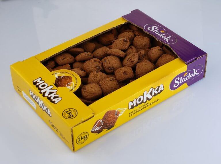 Новый продукт — печенье Mokka