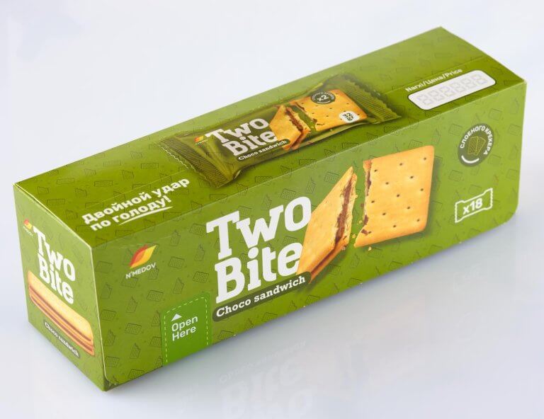 Новый продукт — крекеры с шоколадом